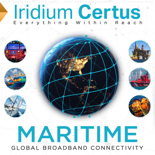 Msat Anywhere Internet for Marine 50 GBs (24/7 technical support, users and usage management...)
